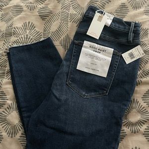 Good American, Good Waist Crop Jeans
